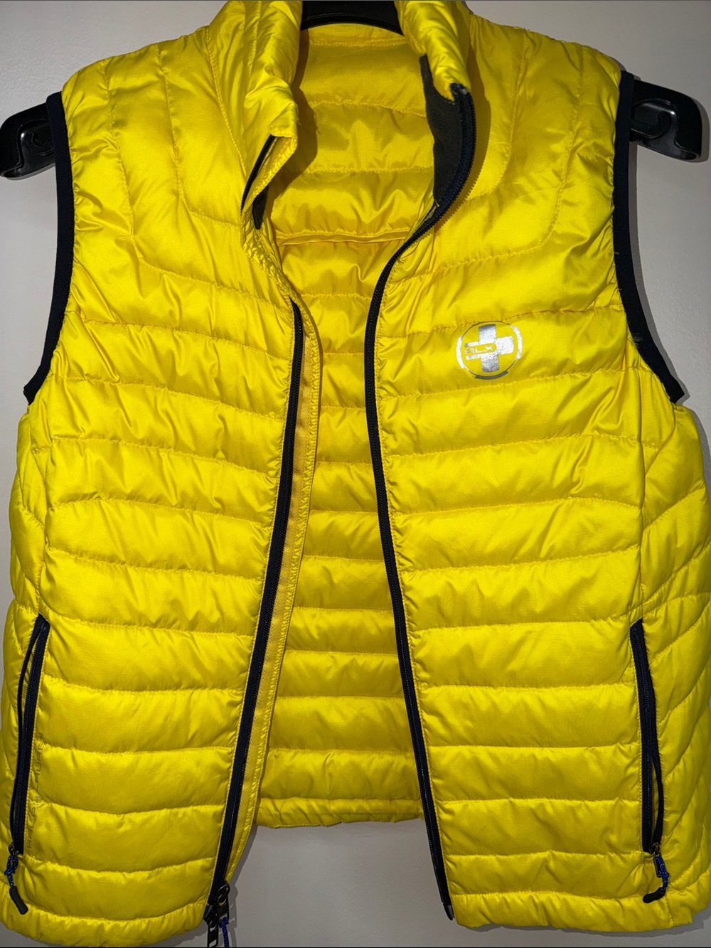 RLX Ralph Lauren Yellow Quilted Puffer Vest